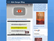 Tablet Screenshot of abledangerblog.com